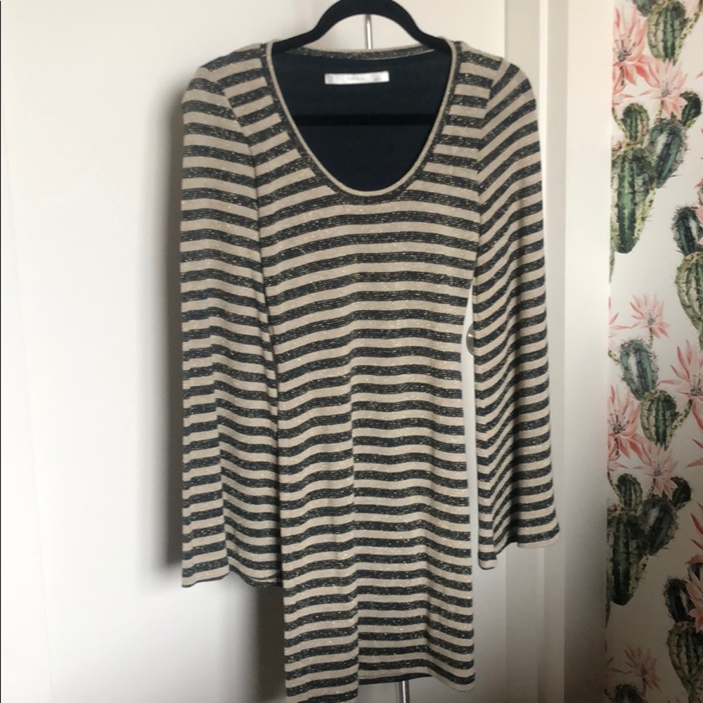 70s style dress Zara